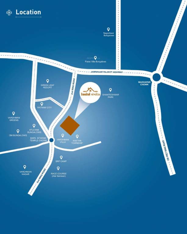 bungalows 2 Location Plan