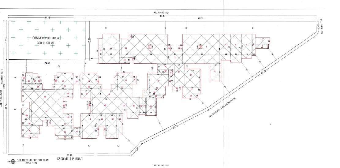 shreeji avenue Layout Plan