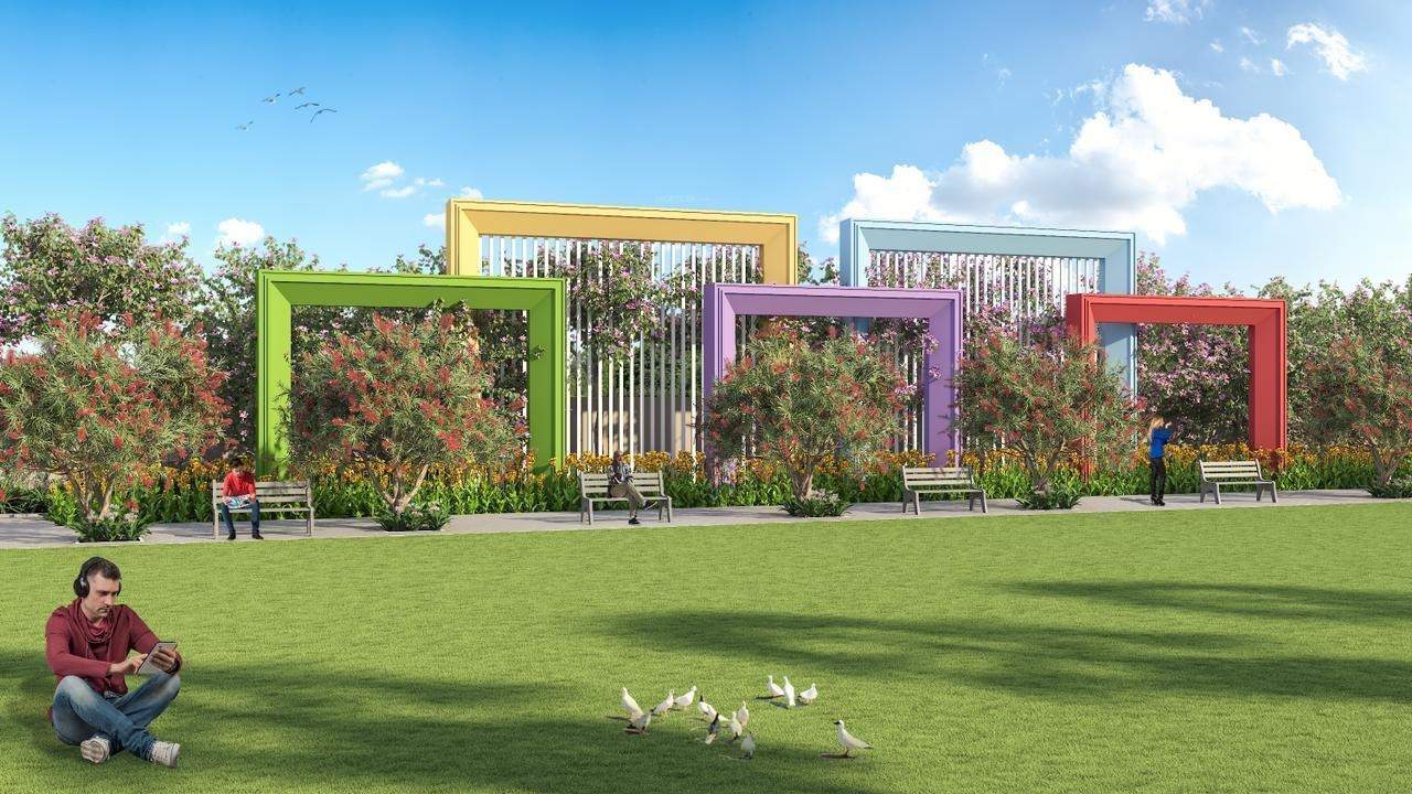 shanti kunj city Landscape Garden and Tree Planting