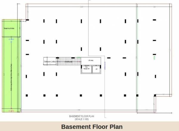 1 Baement Cluster Plan kasturi-pride 1 Baement Cluster Plan