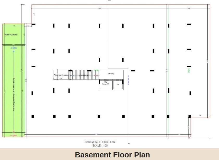  kasturi pride 1 Baement Cluster Plan