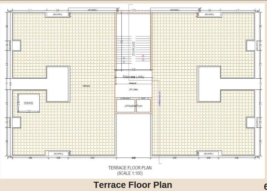  kasturi pride 1 terrace Cluster Plan