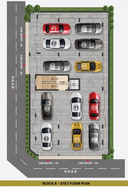  romanza Block A Cluster Plan