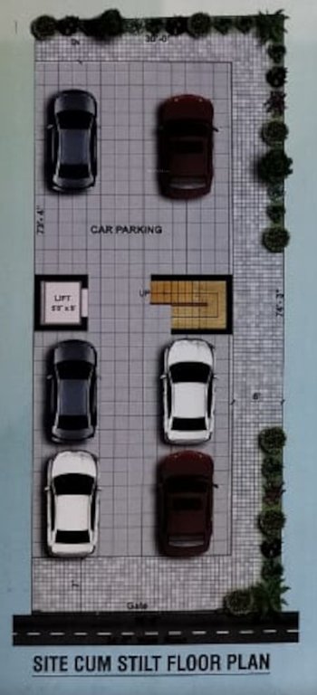  santham Santham Cluster Plan for ground Floor