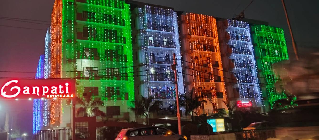  ganpati estate a b c Elevation