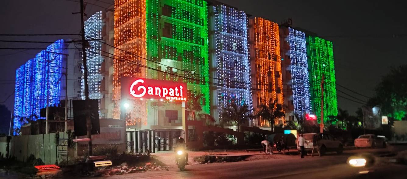  ganpati estate a b c Elevation