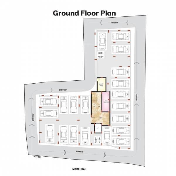  elora Elora Cluster Plan for ground Floor