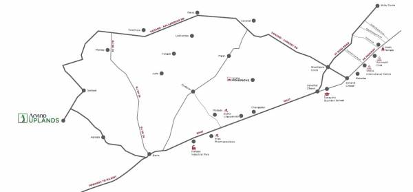  uplands-3 Location Plan