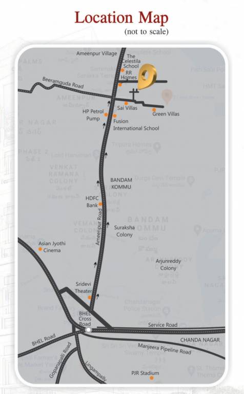  mythri elite Location Plan