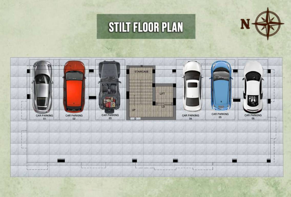  corner Corner Cluster Plan