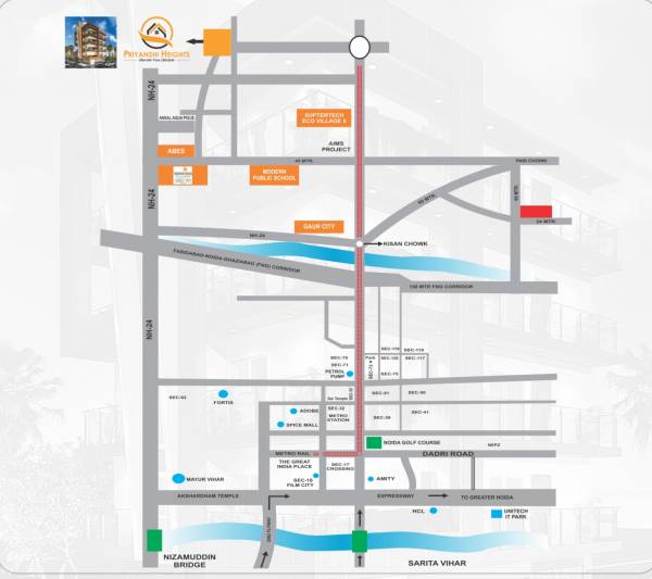  priyanshi-heights Location Plan