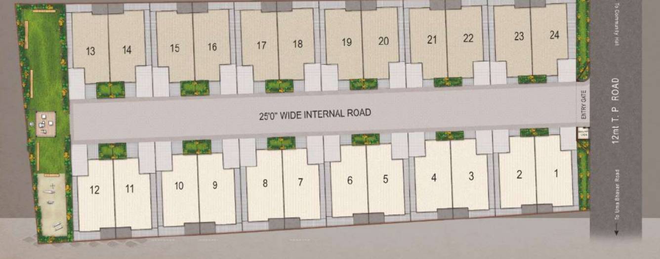  prime ornate Layout Plan