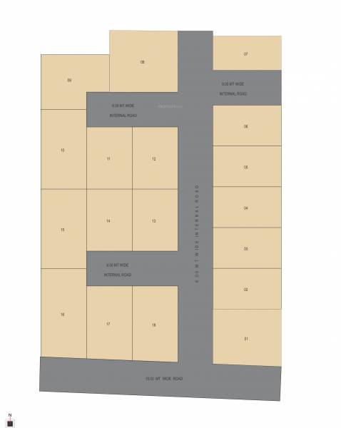 Layout Plan nanddham-bungalows Layout Plan
