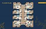  kashi Tower-1 Cluster Plan from 1st to 8th Floor