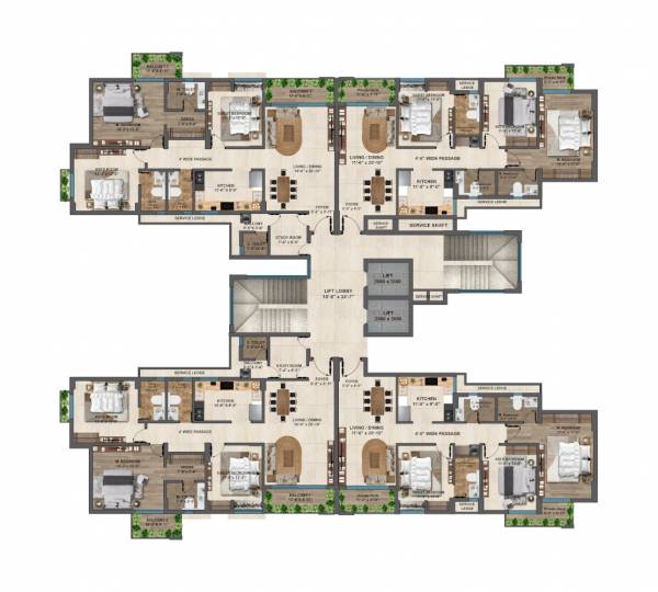  marina Dummy Cluster Plan