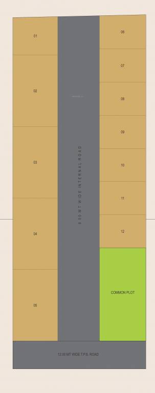  ganga florence Layout Plan