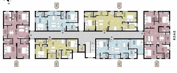  tip-top-tower Tip Top Tower Cluster Plan from 1st to 5th Floor