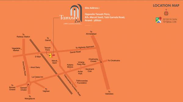 Location Plan tanush-era Location Plan