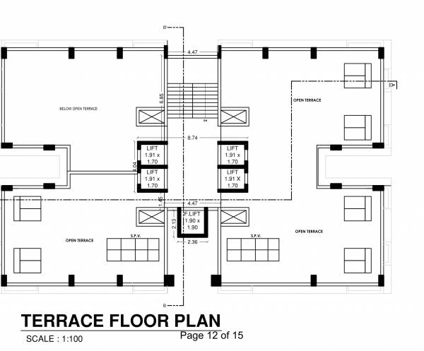  selenium-city Tover A Cluster Plan for Terrace Floor