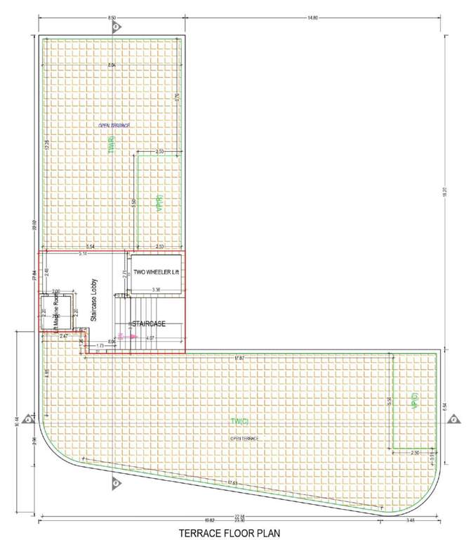  sarthak square A Cluster Plan for terrace Floor