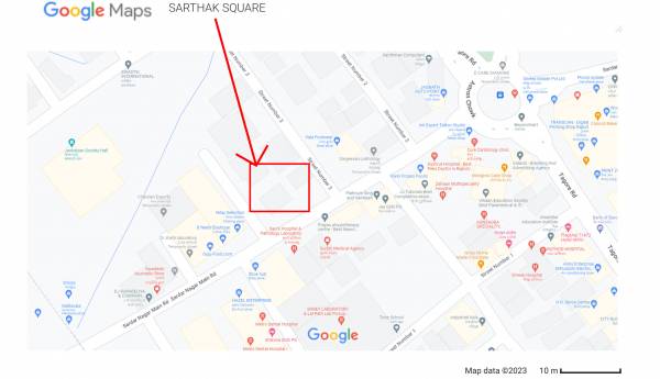 Location Plan sarthak-square Location Plan