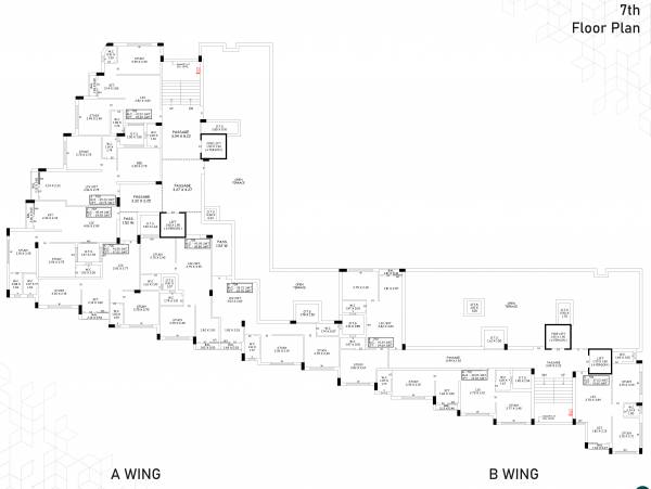  safar-pride B Cluster Plan for 7th Floor