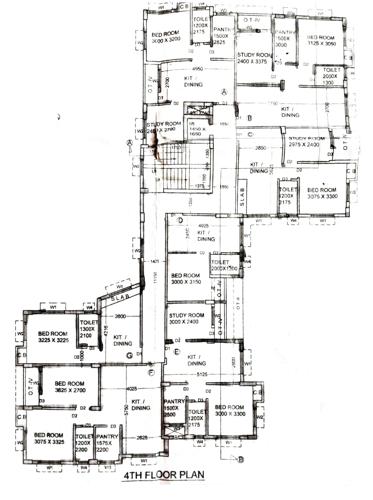  kali-apartment Kali Apartment Cluster Plan from 2nd to 3rd Floor