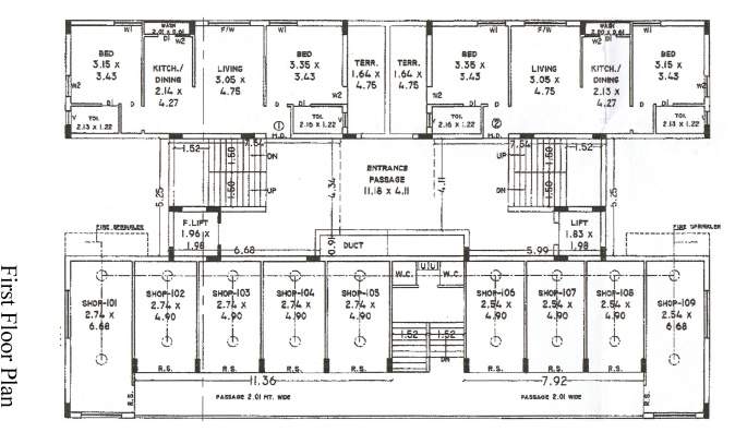  swayam atulyam Swayam Atulyam Cluster Plan for 1st Floor