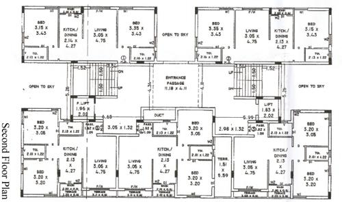  swayam-atulyam Swayam Atulyam Cluster Plan for 2nd Floor