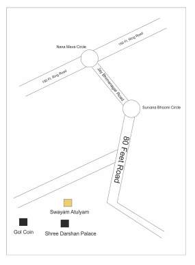  swayam atulyam Location Plan