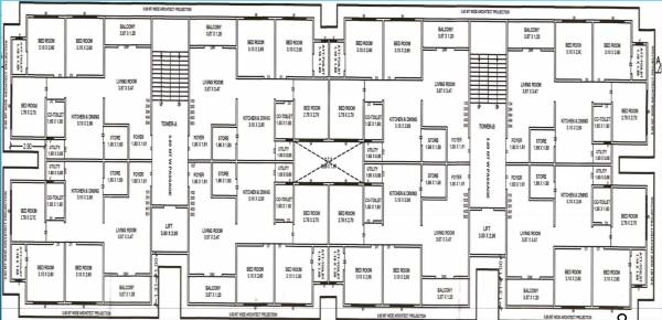  elegance Block A Cluster Plan