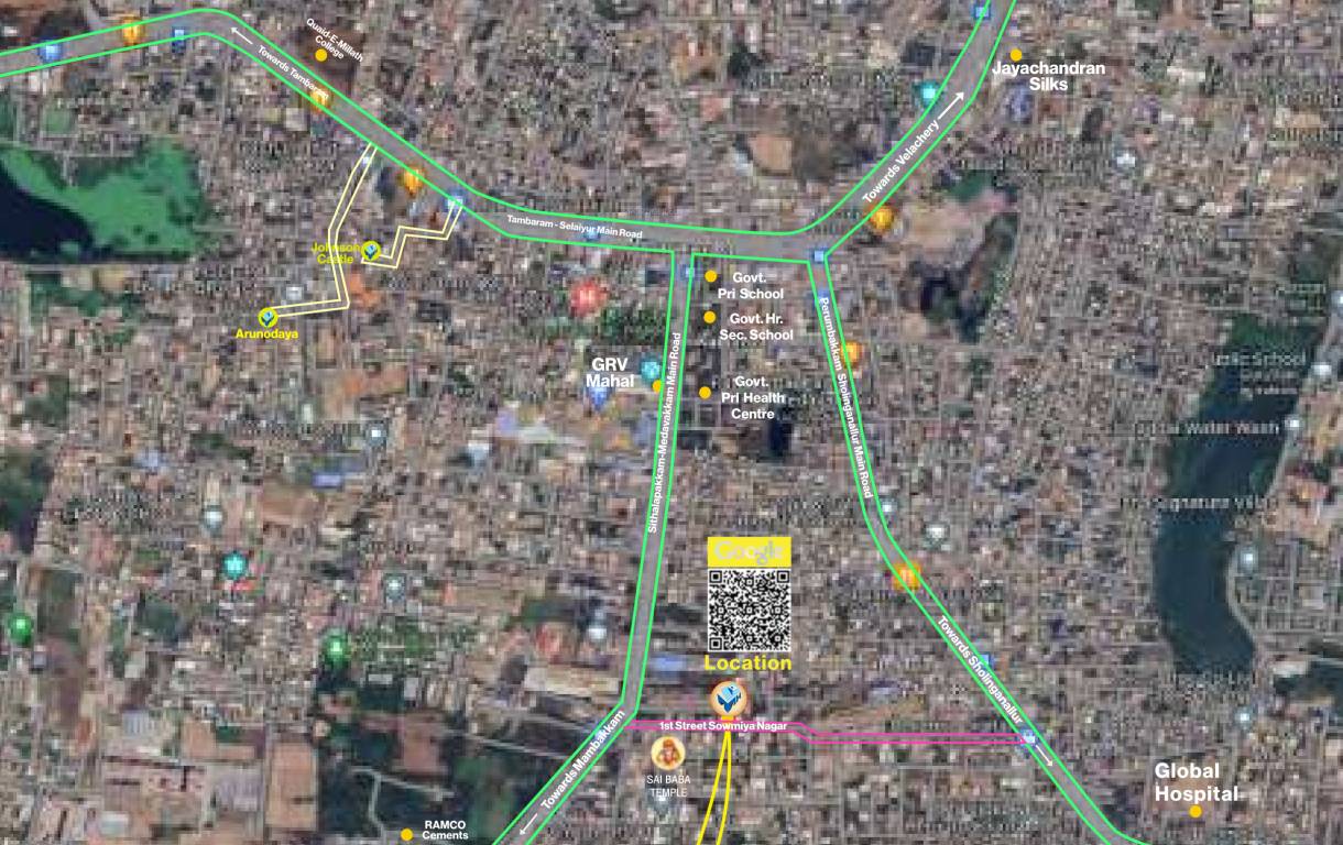  sai darshan Location Plan