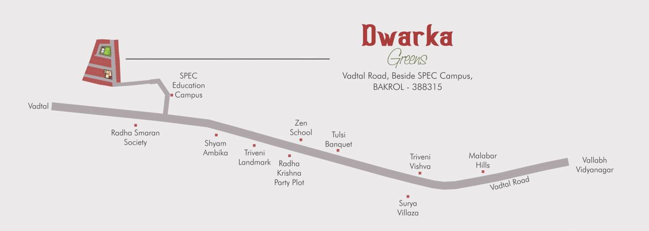  dwarka greens Location Plan
