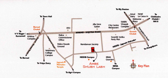 ambe shubh labh Location Plan