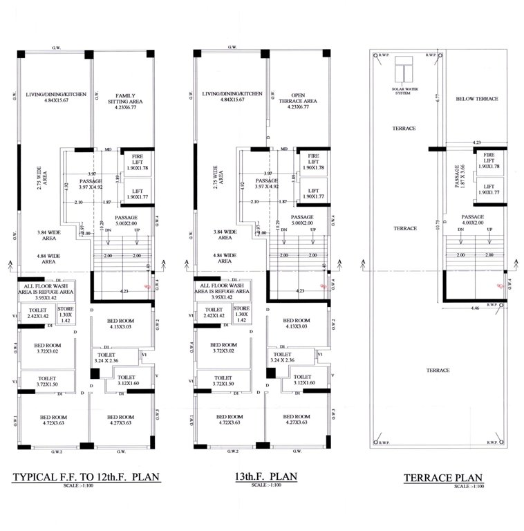  the rising 2 Layout Plan