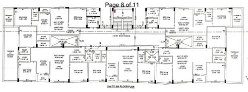 Madhuvan Heights Cluster Plan from 2nd to 6th Floor heights Madhuvan Heights Cluster Plan from 2nd to 6th Floor