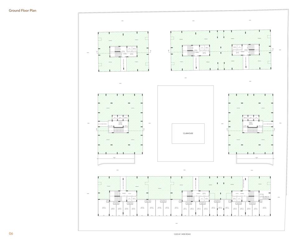  savan sentosa Tower H Cluster Plan for ground Floor