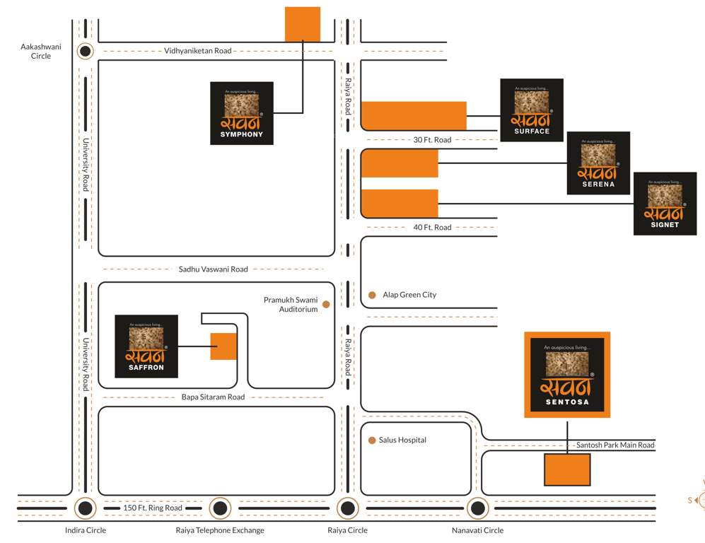  savan sentosa Location Plan
