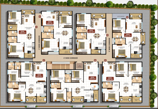  silver-line Silver Line Cluster Plan