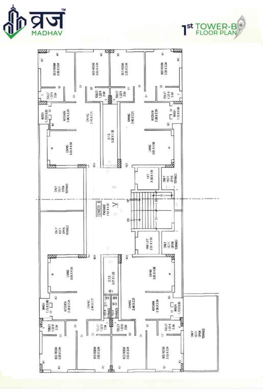 vraj madhav B Cluster Plan for fast Floor