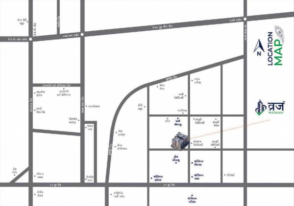 Location Plan vraj-madhav Location Plan