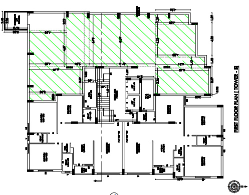  rainbow-heights Rainbow Heights Tower B Cluster Plan for 1st Floor