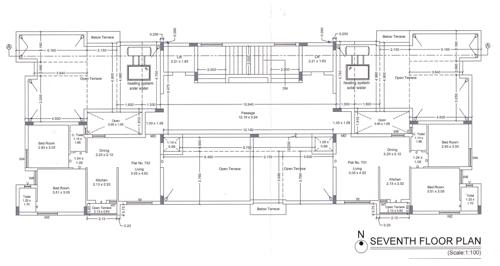  shree-vraj-villa Shree Vraj Villa Cluster Plan for 7th Floor