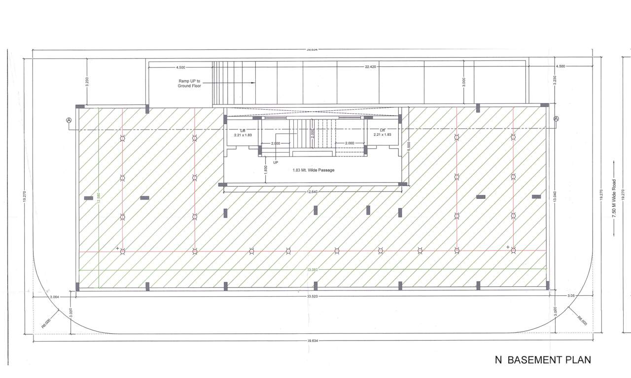  shree vraj villa Shree Vraj Villa Cluster Plan for basment Floor Plan
