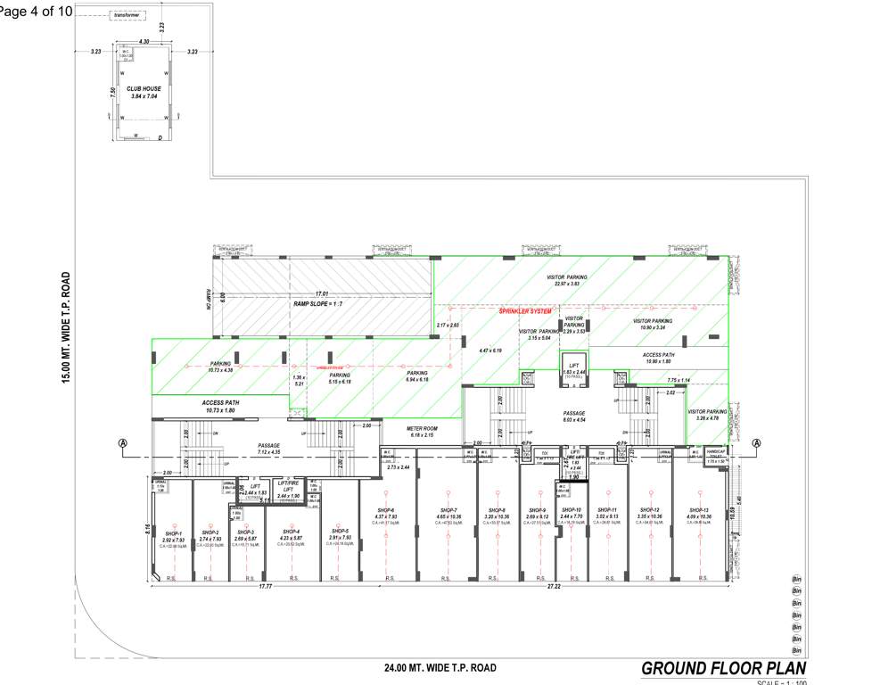  rangmahol Rangmahol Cluster Plan for ground Floor