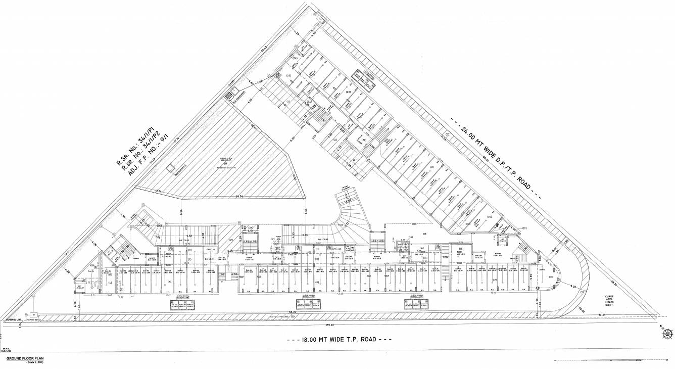 prime Tower A To E Cluster Plan for ground Floor