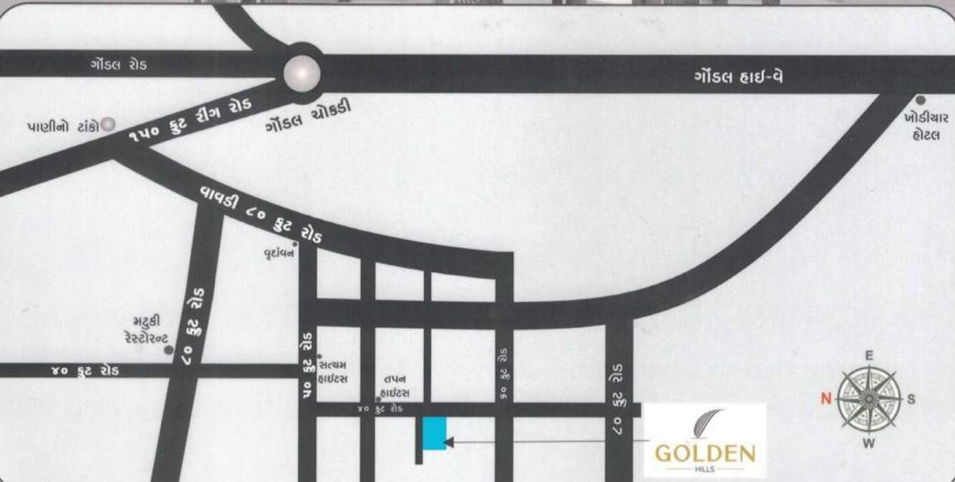  golden hills Location Plan