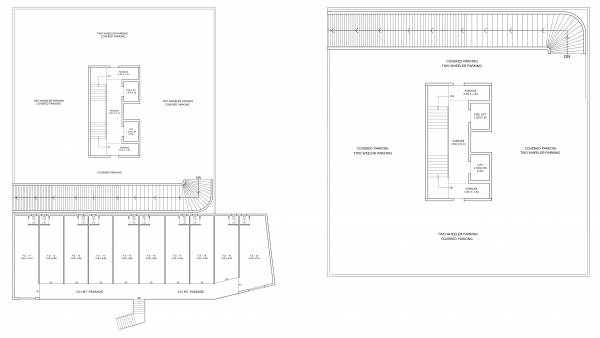 Tower A Cluster Plan for ground Floor west Tower A Cluster Plan for ground Floor
