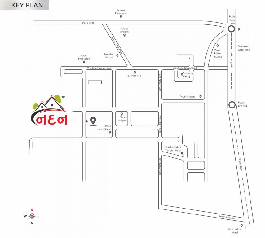  nandan Location Plan