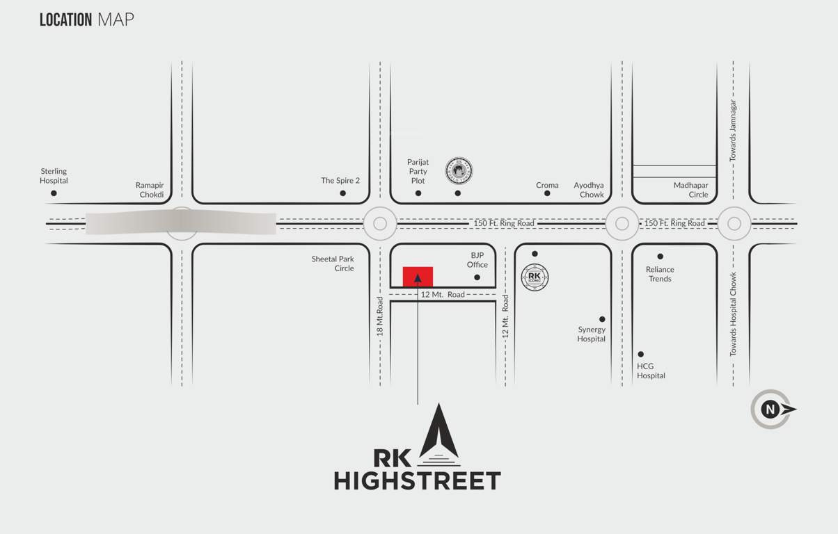  r k highstreet Location Plan